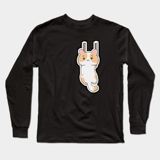 Cat coming Down! Long Sleeve T-Shirt